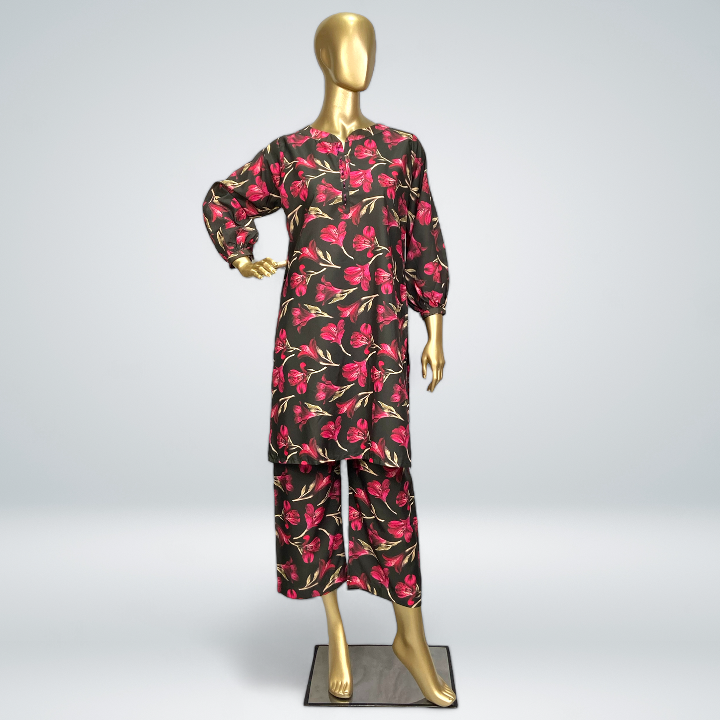 2-Piece Swiss Printed Lawn Suit.MMG-D-117