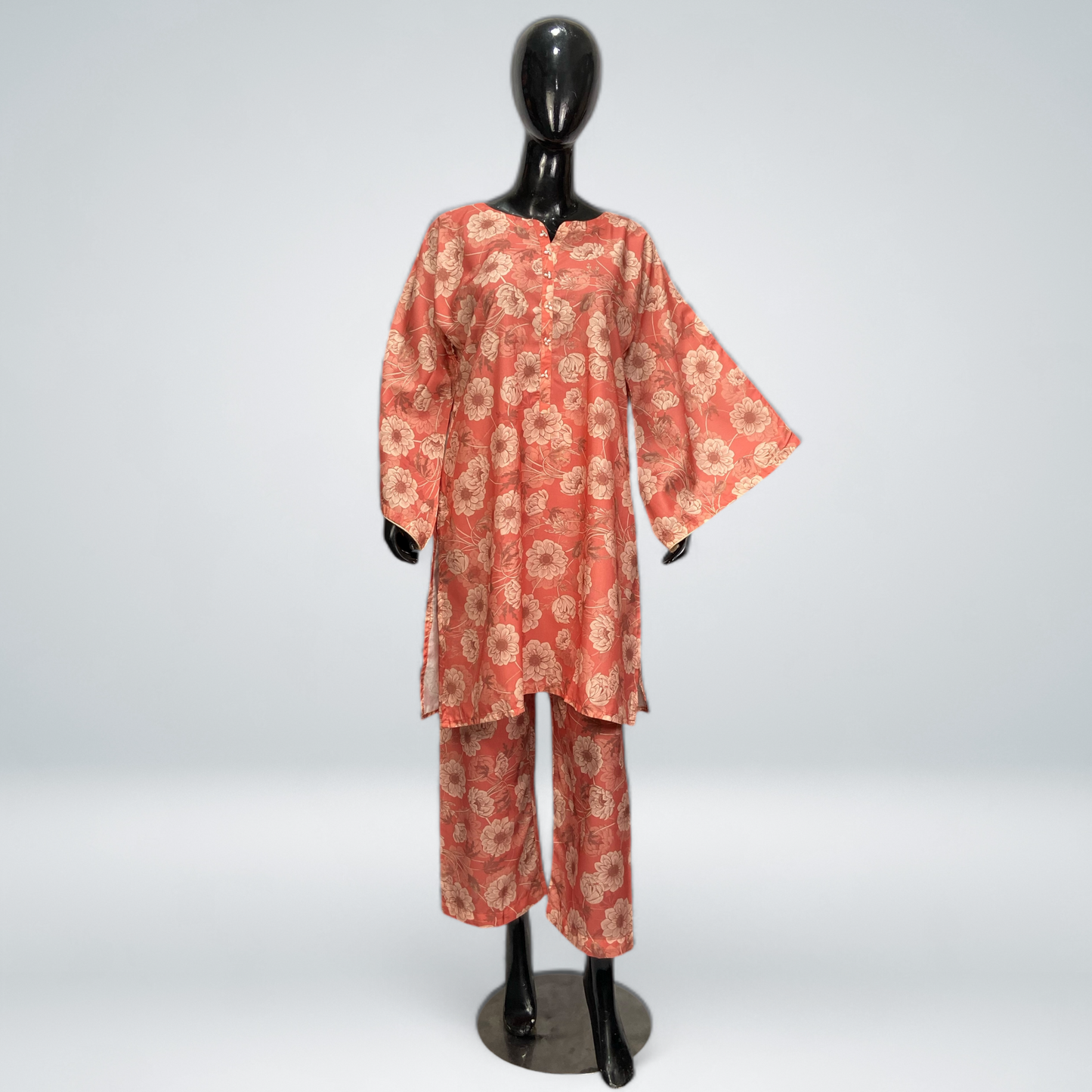 2-Piece Swiss Printed Lawn Suit .MMG-D-119