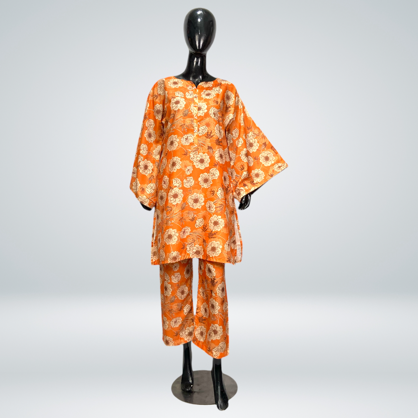 2-Piece Swiss Printed Lawn Suit .MMG-D-119