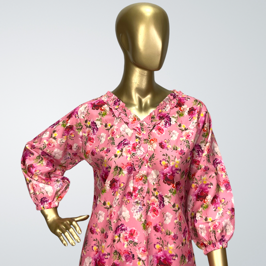 2-Piece Swiss Printed Lawn Suit.MMG-D-142