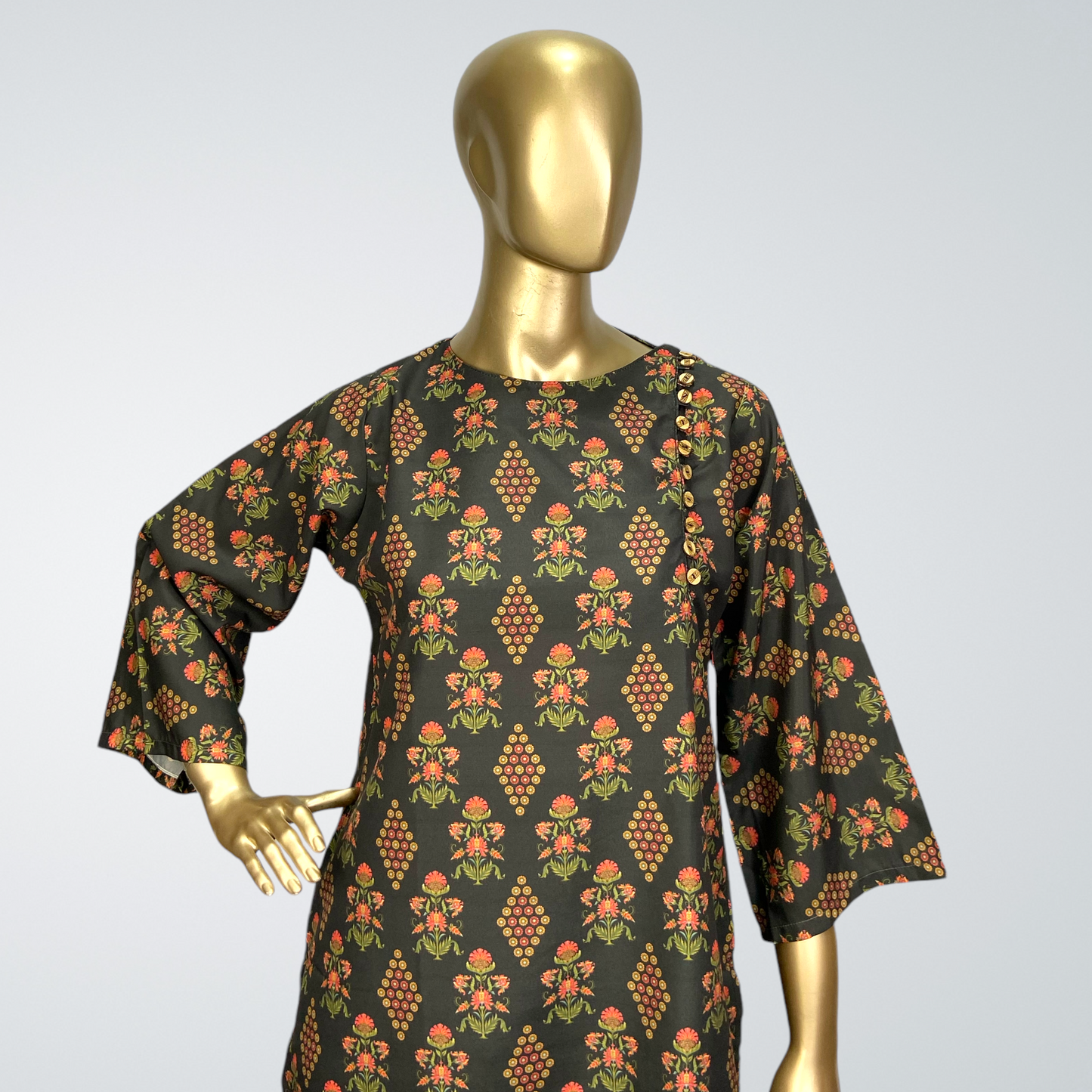 2-Piece Swiss Printed Lawn Suit .MMG-D-99